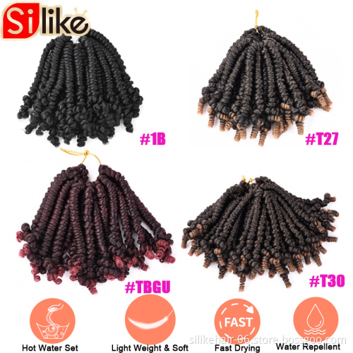 passion crochet twist hair spring twist crochet braid hair extension blonde passion bomb spring twist hair